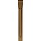 Ekena Millwork Stockport Steel Bracket, Hammered Gold 2"W x 18"D x 18"H BKTM02X18X18STHGO - alternate 4